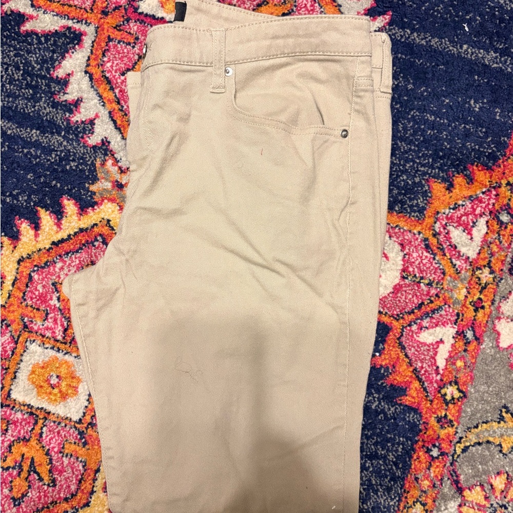 Fashion Nova Men's Tan Chinos - Slim Straight